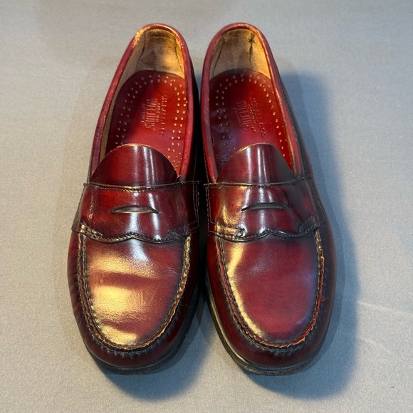G.H. Bass & Co. Burgundy Loafers main image 12